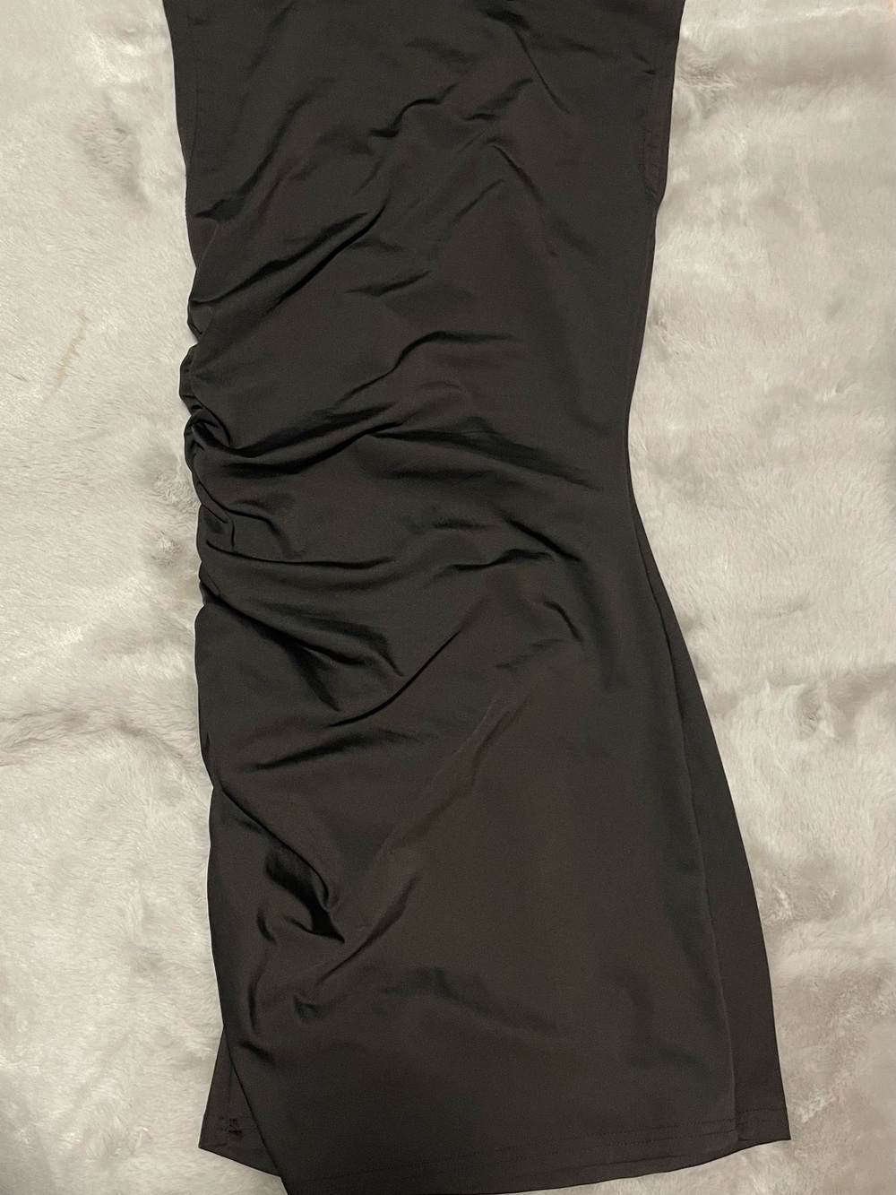 SHEIN Black Sleeveless Mini Bodycon Dress - Picture 3 of 6